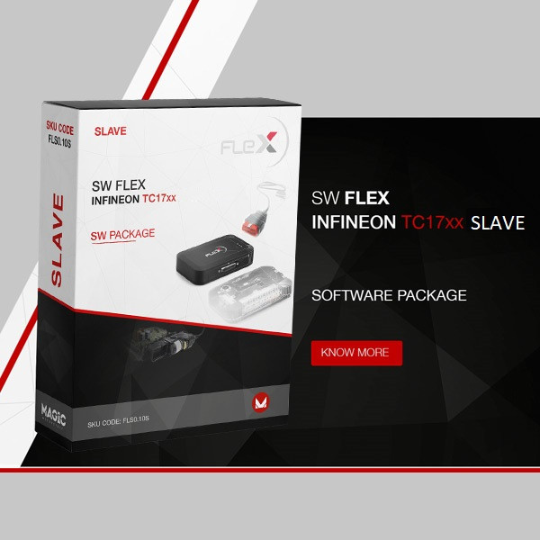 Logiciel Flex Infineon TC17xx Slave