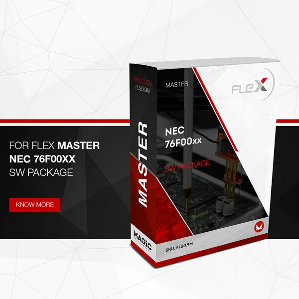 Logiciel Flex NEC 76F00xx Master