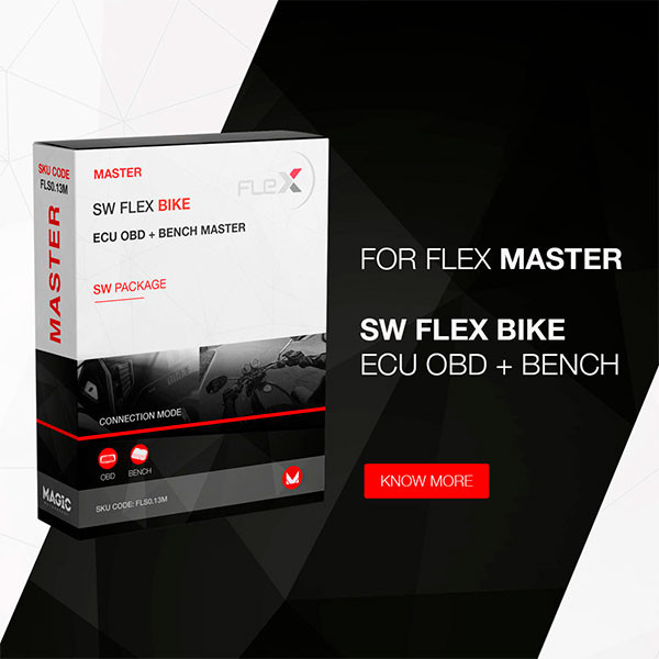 Logiciel Flex Moto OBD / Bench Master